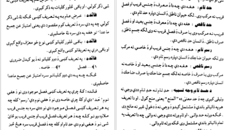 دانلود فایل کتاب الحواشی پښتو ایساغوجی شرح PDF