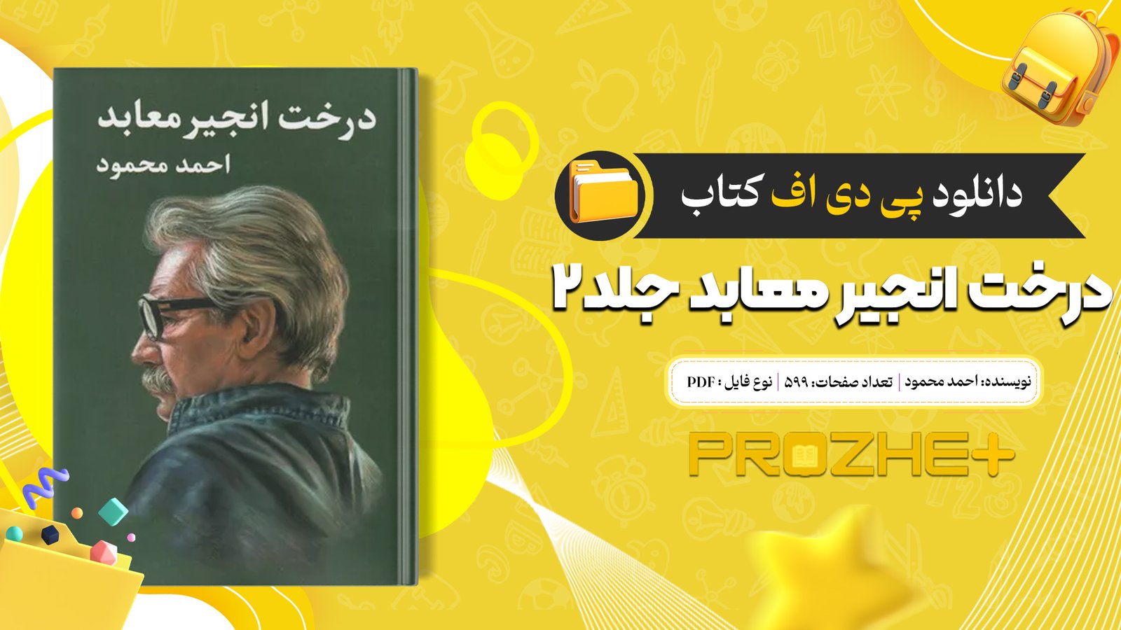 دانلود فایل کتاب درخت انجیر معابد جلد۲ احمد محمود PDF