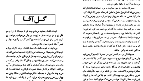 دانلود فایل کتاب گل آقا منوچهر مطیعی PDF