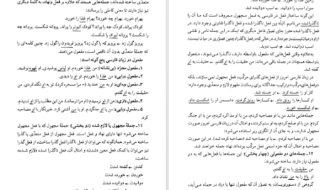 دانلود فایل کتاب دستور زبان فارسی امروز غلامرضا ارژنگ PDF