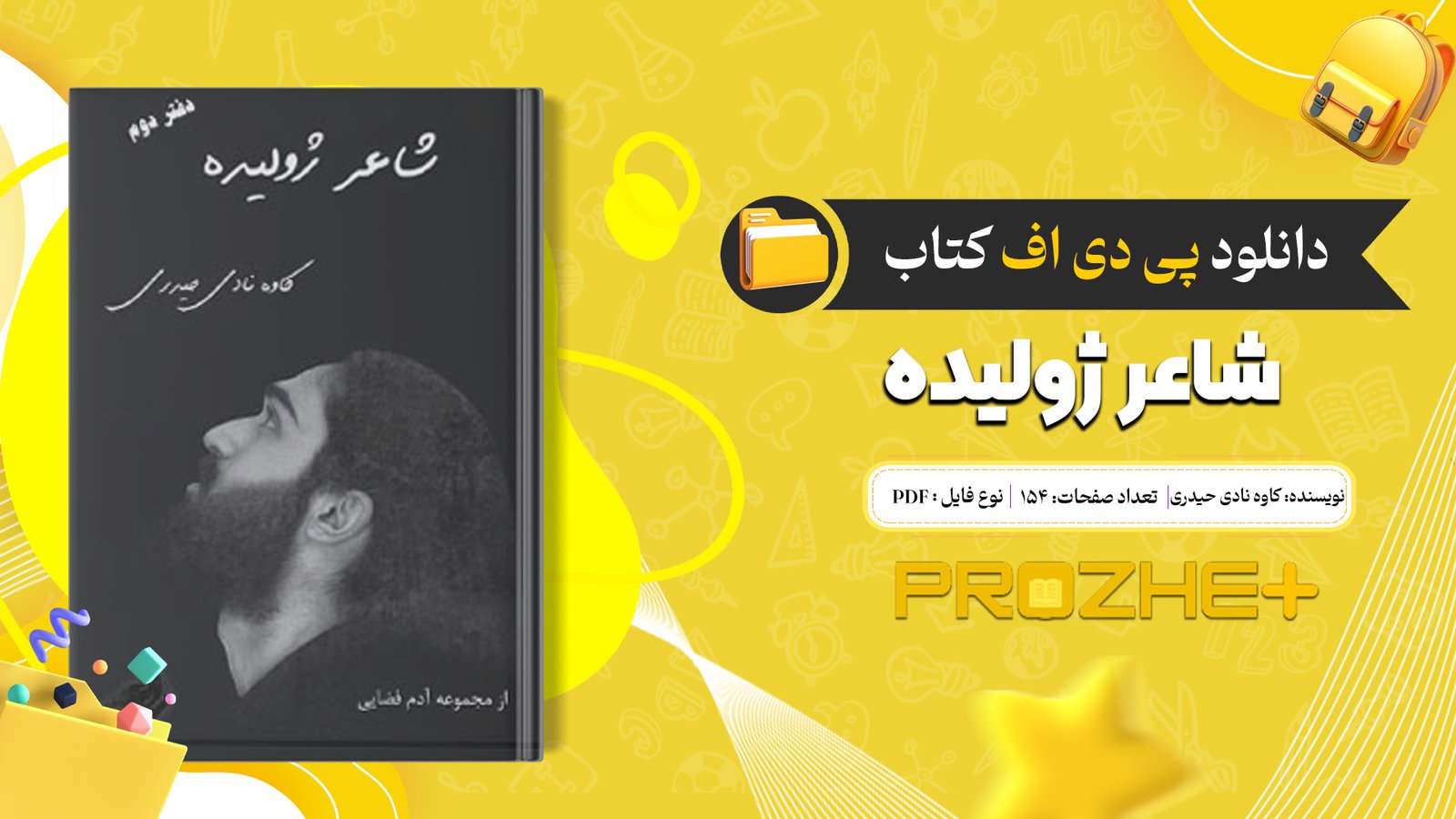 دانلود فایل کتاب شاعر ژولیده کاوه نادی حیدری PDF