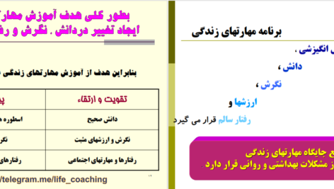 دانلود فایل کتاب مهارت های زندگی PDF