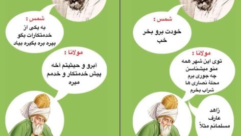 دانلود فایل کتاب حکایت مولانا و شمس محمد حیدرنژاد PDF